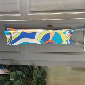 Colorful Abstract Print Dress